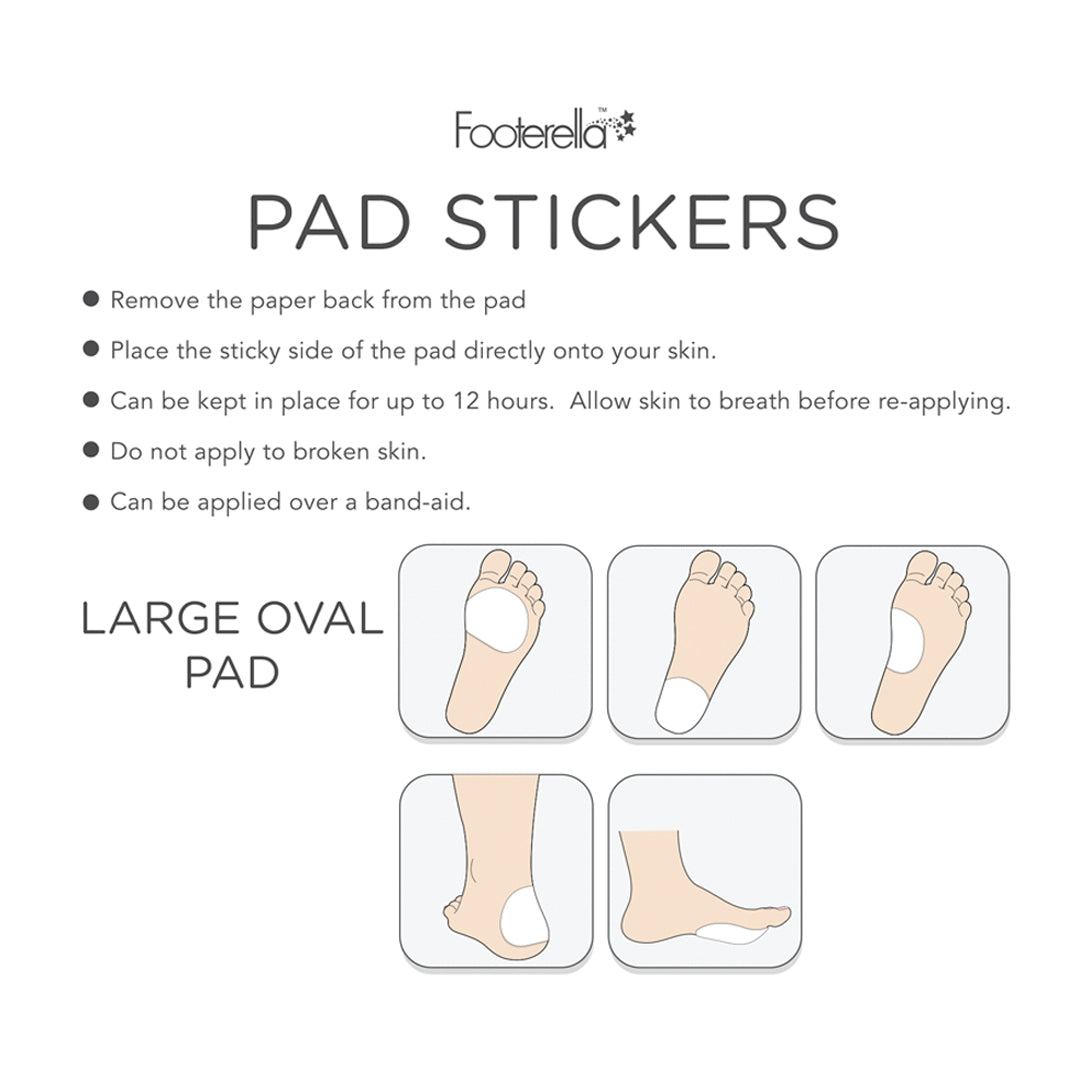 Large Oval Pads